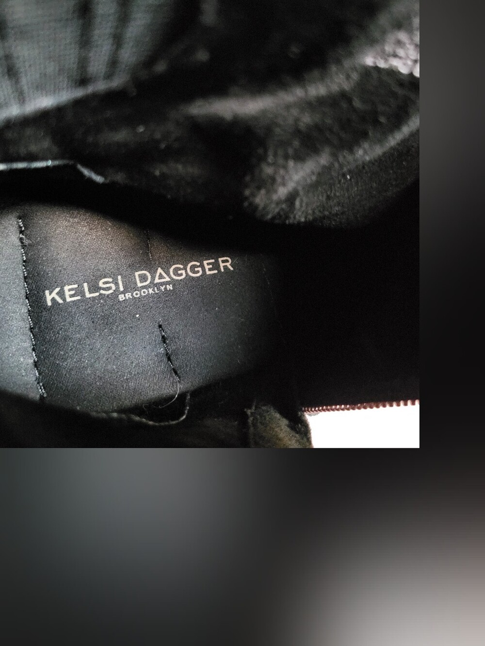 Kelsi Dagger Mid-Height Ankle Boots Island Black - SZ 9.5 - Picture 6 of 8